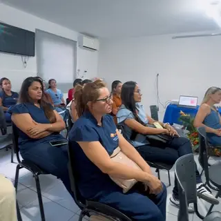 A Secretaria Municipal de Saúde promoveu uma capacitação em urgência e emergência volta...