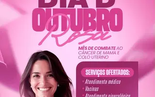 Secretaria de Saúde de Serra Branca promove Dia D do Outubro Rosa nesta terça-feira