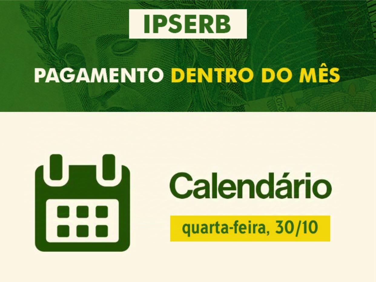 IPSERB anuncia pagamento da folha...