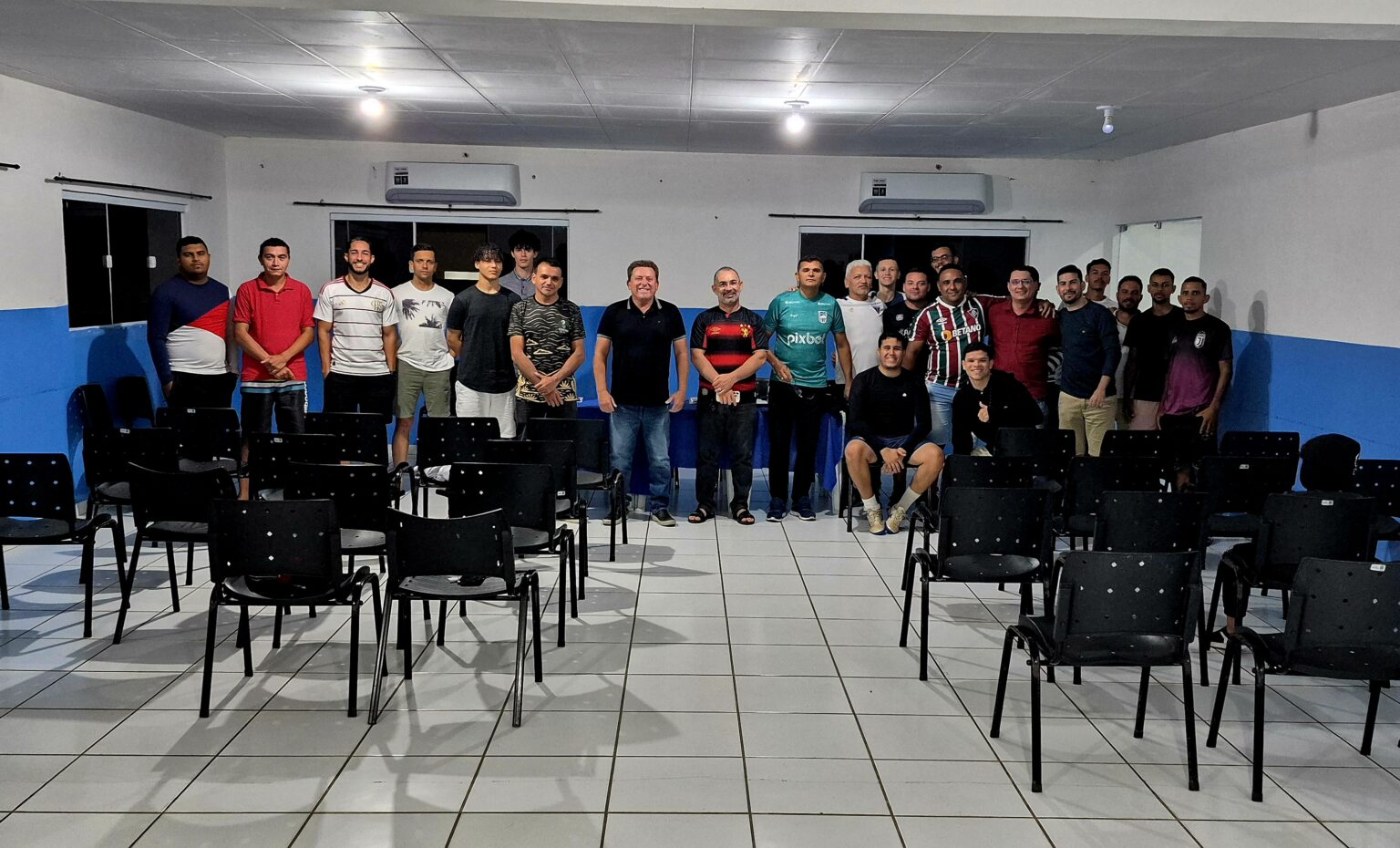 Secretaria de Desporto e Lazer de Serra Branca e Igreja Católica reúne desportistas e definem preparativos para 4ª Copa Nossa Senhora da Conceição de Futsal