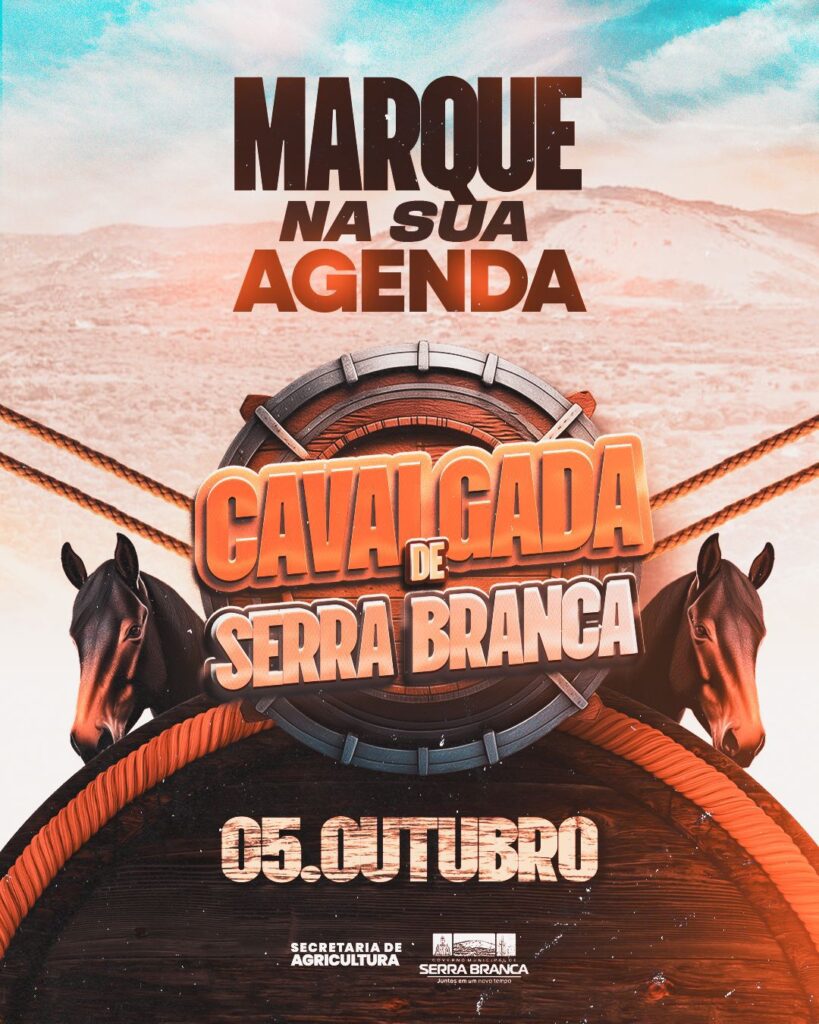 Serra Branca realiza sua primeira Cavalgada Oficial com o compromisso de fortalecer a cultura sertaneja